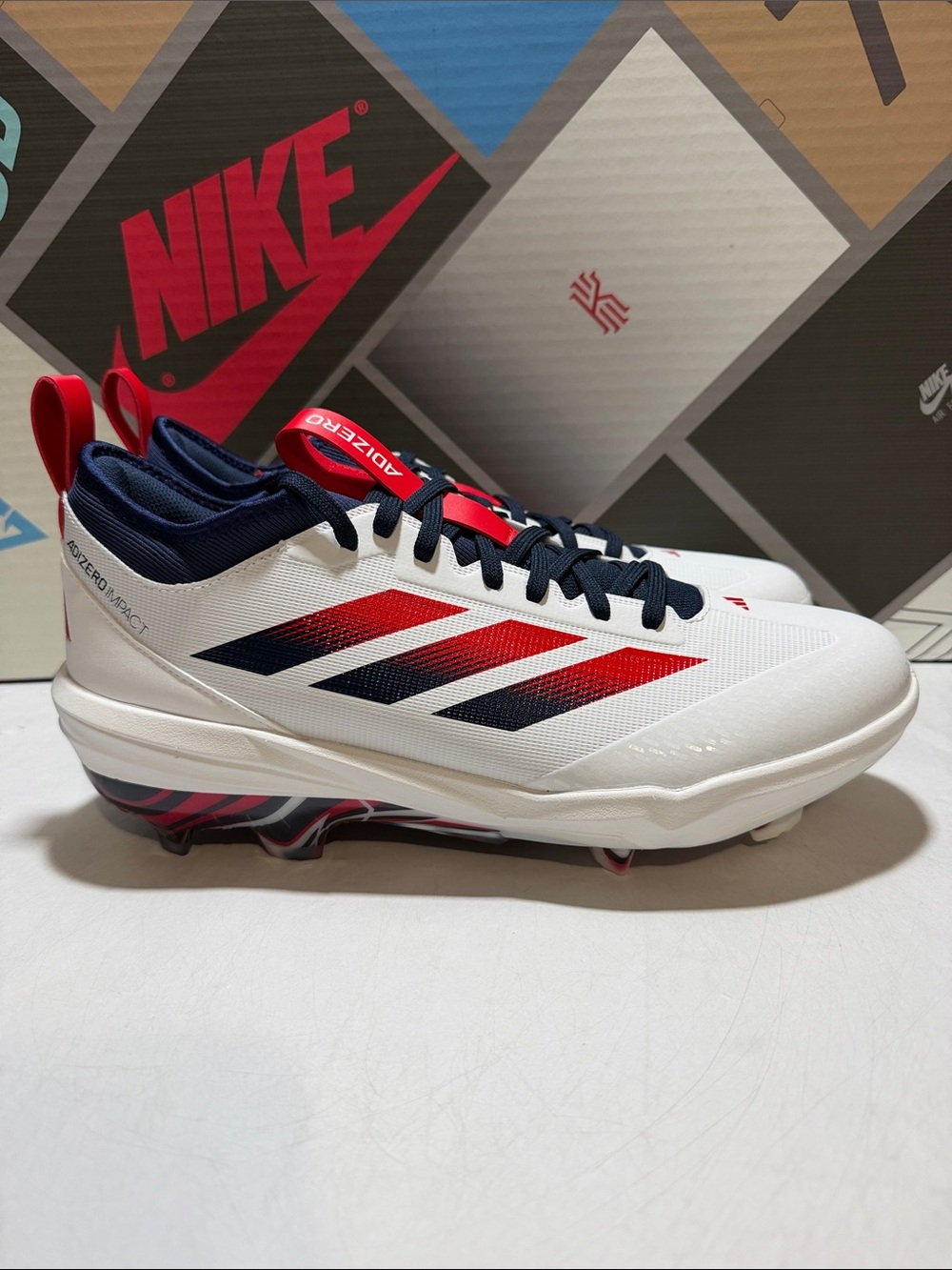 adidas Adizero Impact TPU 2.0 USA Baseball Cleats KK1074 Men's Size 12 NWT